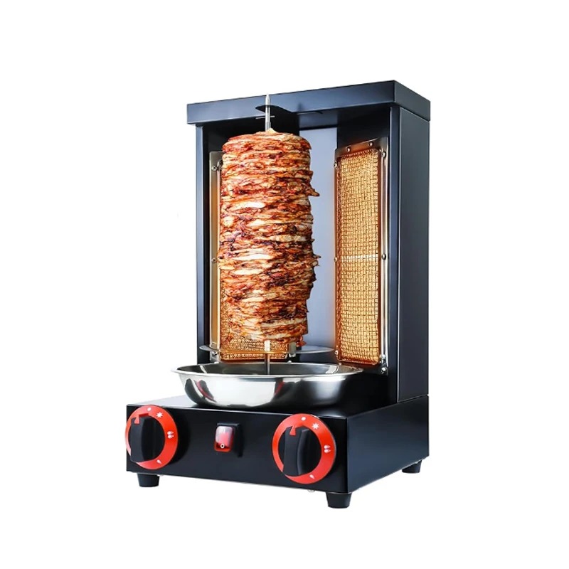 Commercial Kitchen Broiler - Коммерческая духовка-гриль, вертикальная роторная нагревательная труба,