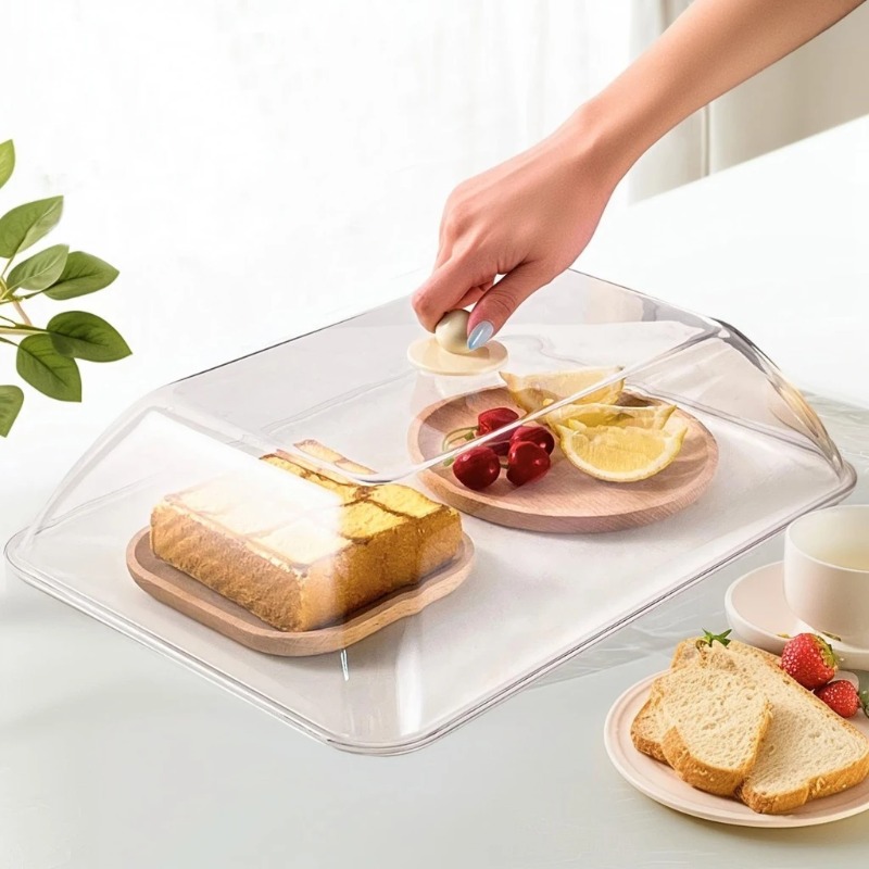 Commercial Kitchen Organization - Многоразовая пластиковая крышка для еды WORTHBUY,