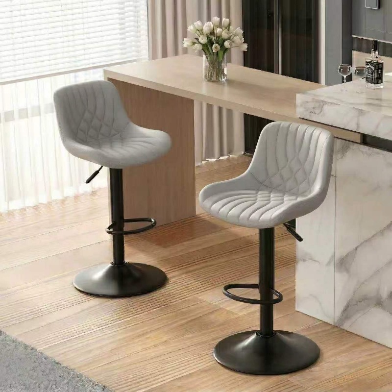 Commercial Kitchen Interior - Элегантный минималистичный барный стул в скандинавском