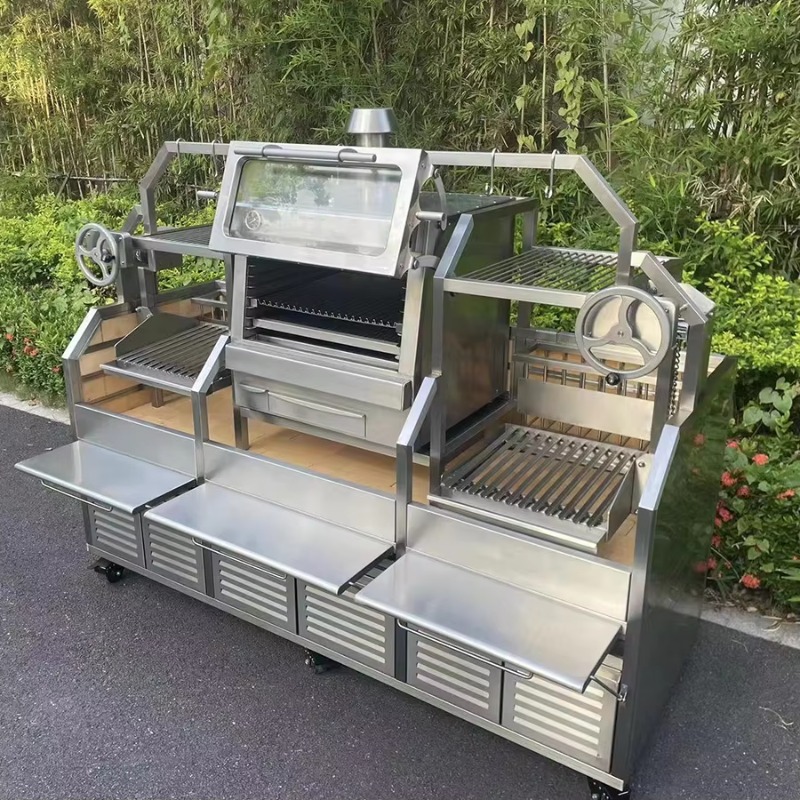 Commercial Kitchen Broiler - Коммерческий вертикальный гриль для кебаба из