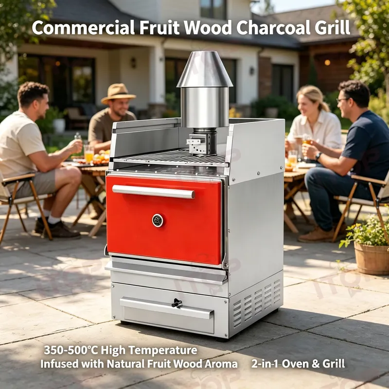 Commercial Kitchen Broiler - Профессиональный высококачественный коммерческий угольный гриль-барбекю SFW
