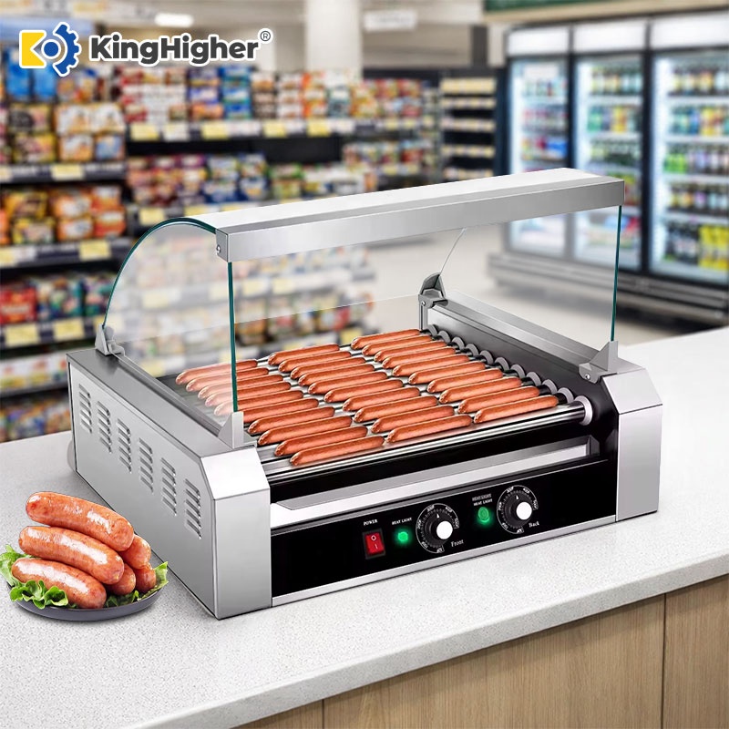 Hot Dog Roller Grill - Новая коммерческая электрическая гриль-машина для хот-догов