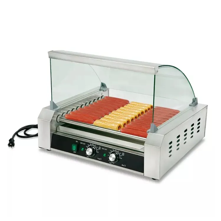 Hot Dog Roller Grill - Хот-дог 11, валик, 27 собак, гриль,