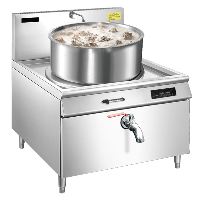 Commercial Kitchen Kettle - Коммерческий сверхмощный индукционный чайник для супа