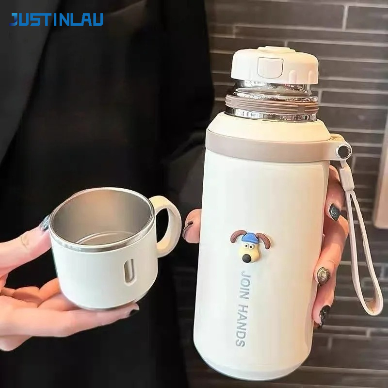 Commercial Kitchen Kettle - JUSTINLAU 600/800 мл термос кухонные термосы