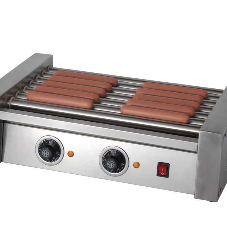 Электрическая автоматическая м – обзор и цена Hot Dog Roller Grill